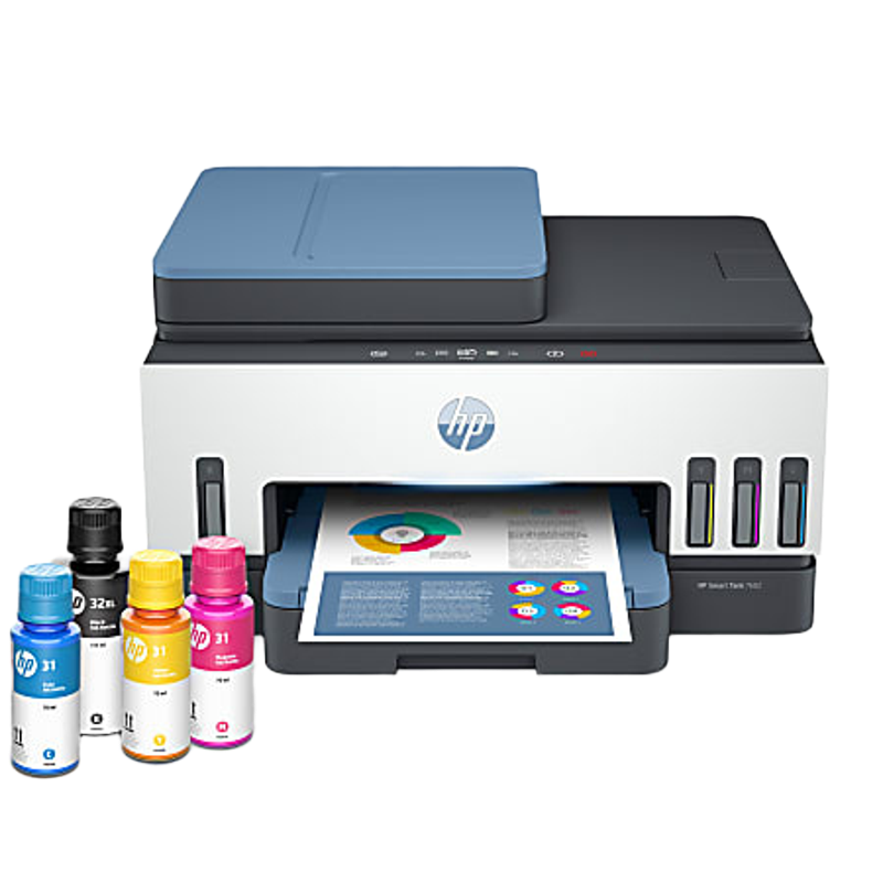 HP Smart Tank 7602 Wireless All-In-One Color Inkjet Printer
