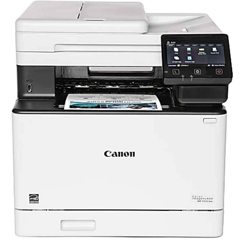 Canon® imageCLASS® MF751Cdw Wireless Laser All-In-One Color Printer