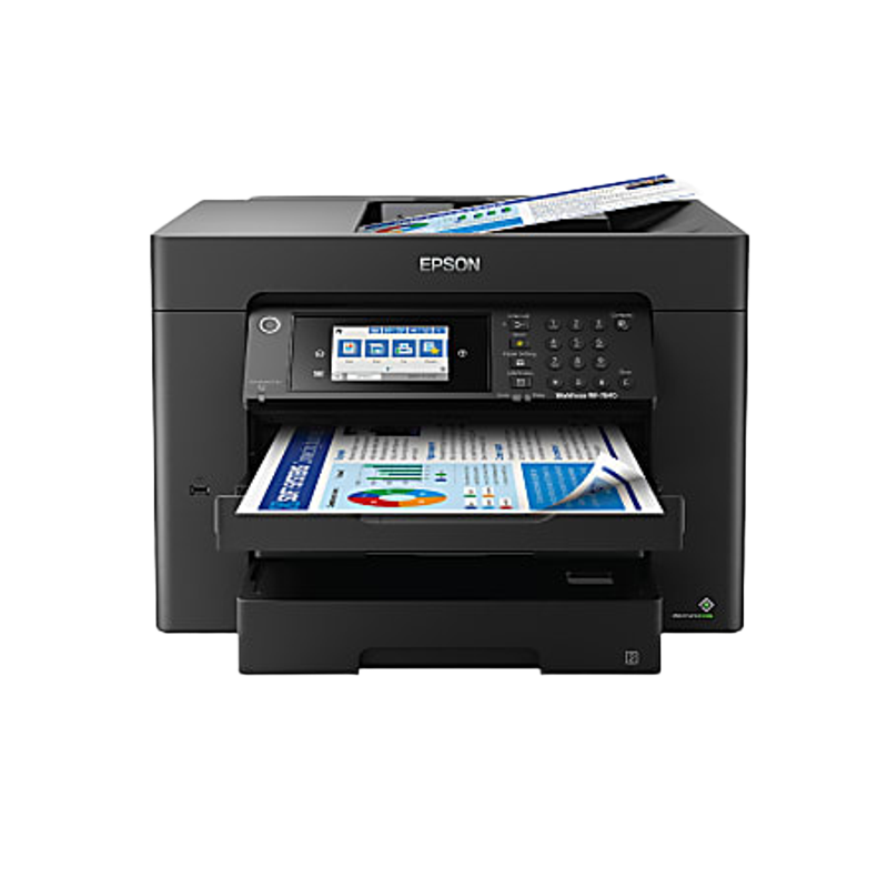 Epson® WorkForce® Pro WF-7840 Wide-Format Wireless Inkjet All-In-One Color Printer